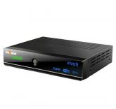 Receptor FT Satbox Vivo X + WiFi UltraHD 4K - Preto